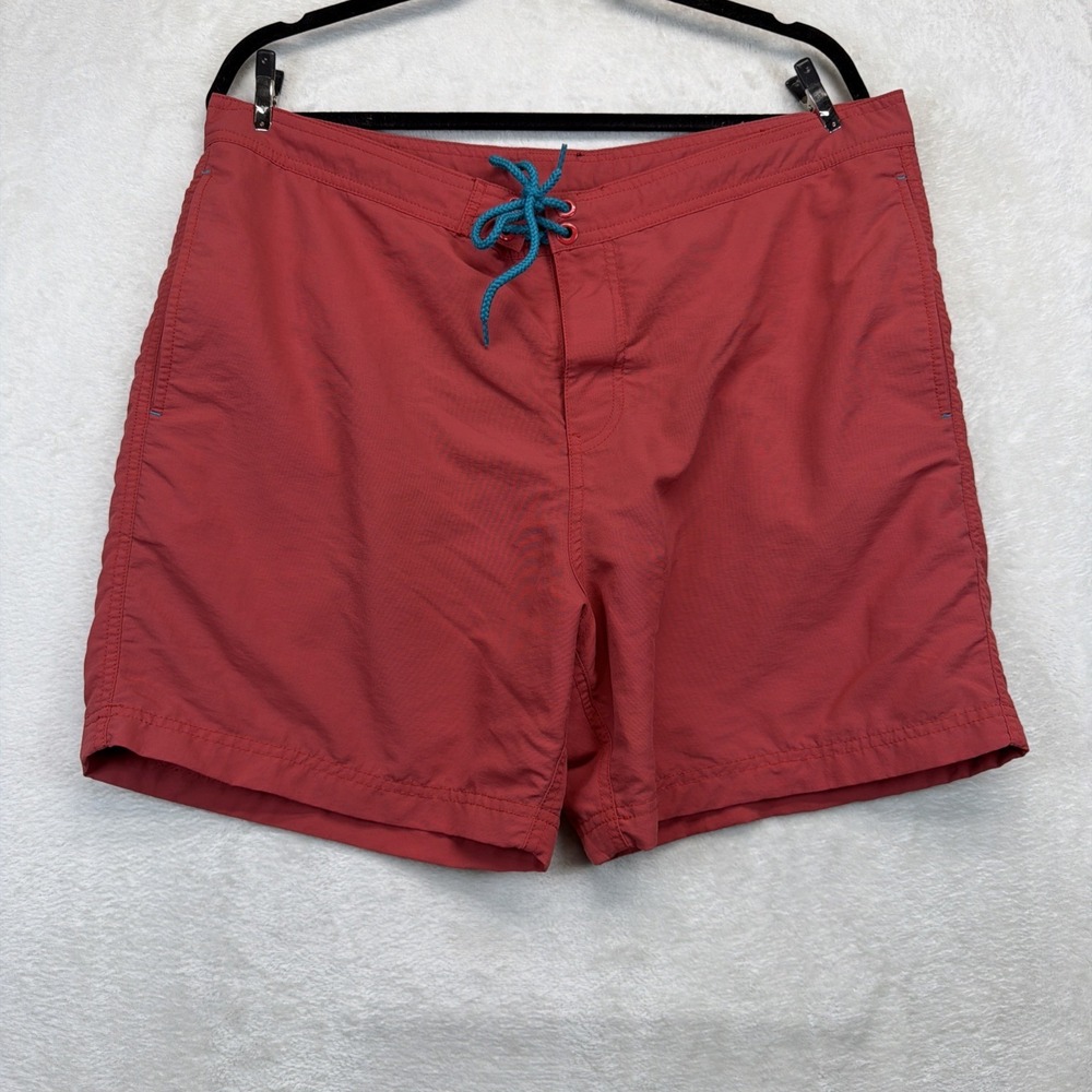 Reyn Spooner Board Shorts Swim Trunks Men's 36 Red Quick Dry Surf Beach